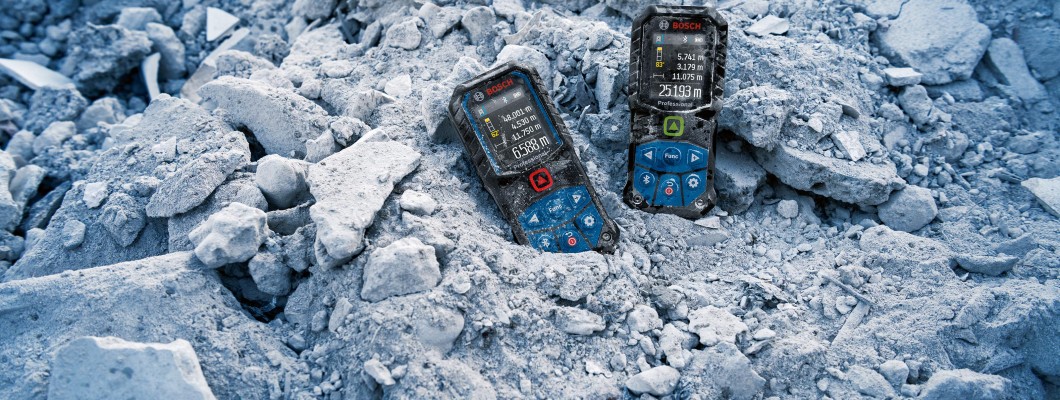 Rapid, fiabil şi deosebit de rezistent: telemetru cu laser pentru condiţii dificile pe şantier